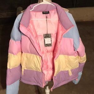 Lazy Oaf Pastel Puffer Jacket | Poshmark